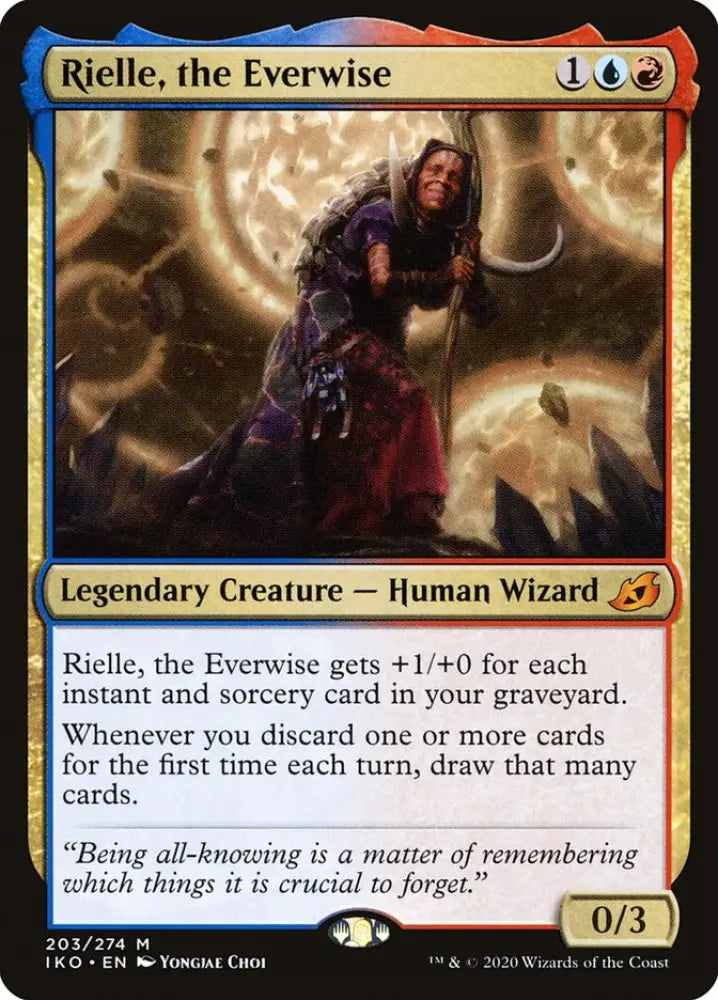 Rielle the Everwise [Ikoria: Lair of Behemoths] - MTG Single