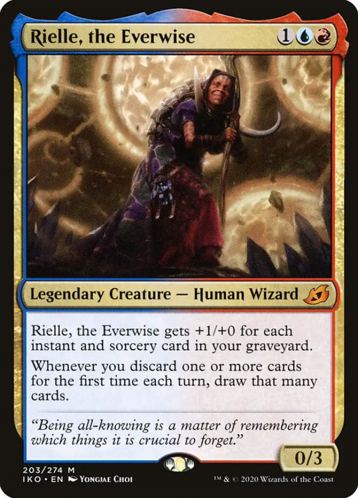 Rielle the Everwise [Ikoria: Lair of Behemoths] - MTG Single