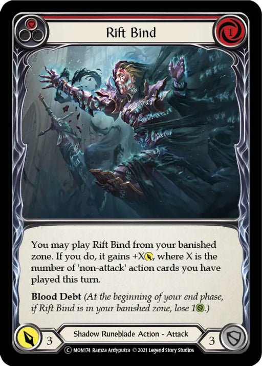 Rift Bind (Red) [Monarch Unlimited] Unlimited Normal - Flesh And Blood Single