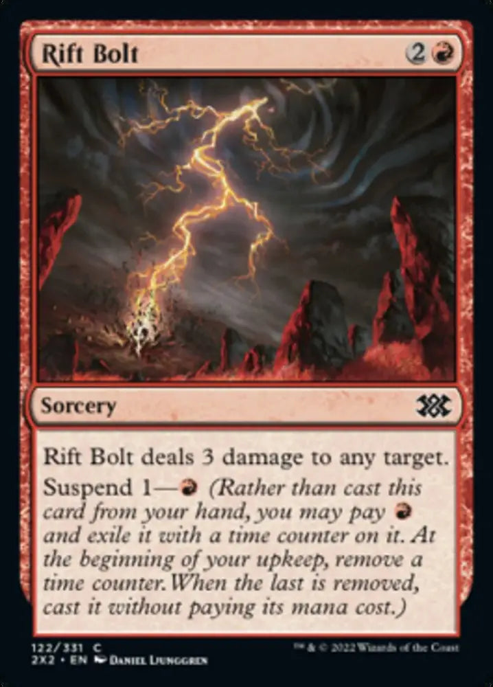 Rift Bolt [Double Masters 2022] - MTG Single