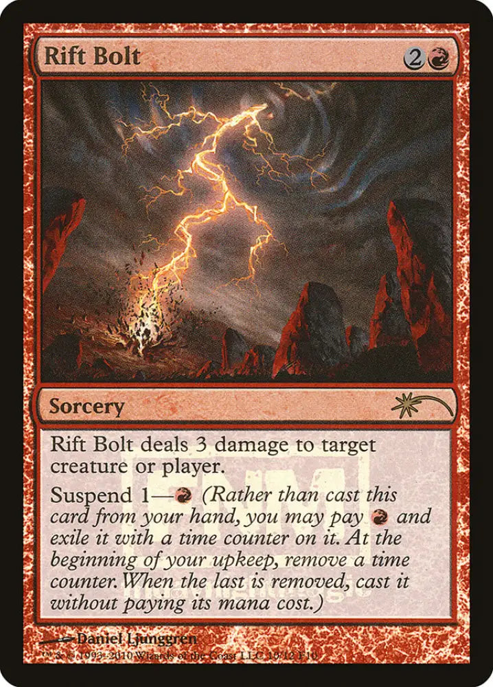 Rift Bolt [Friday Night Magic 2010] - MTG Single