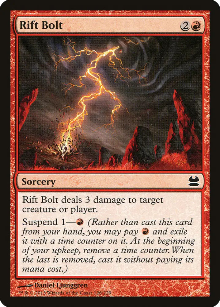 Rift Bolt [Modern Masters] - MTG Single