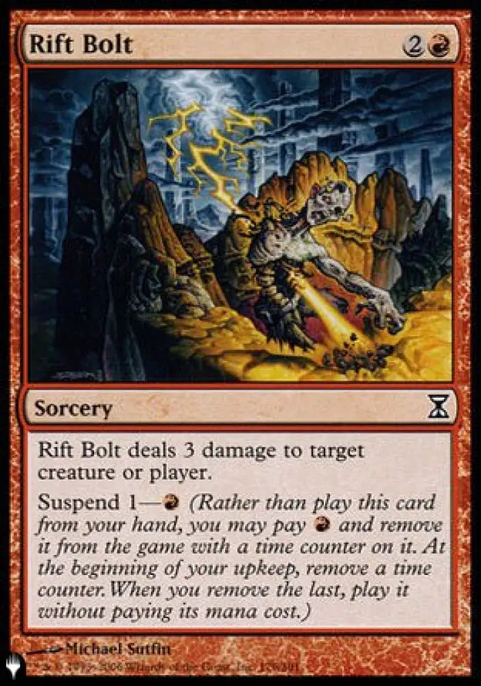 Rift Bolt [The List] - MTG Single