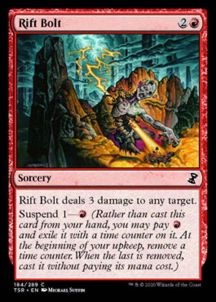 Rift Bolt [Time Spiral Remastered] - MTG Single