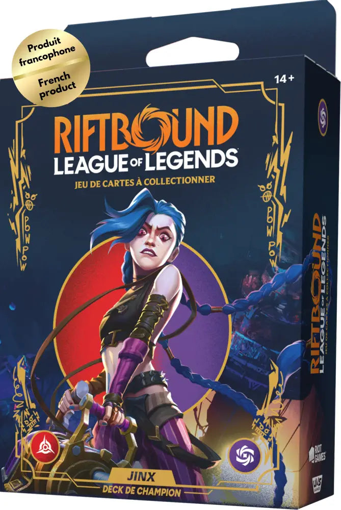 Riftbound League of Legends TCG Deck de Champion Jinx (FR) - Riftbound: League of Legends Sealed