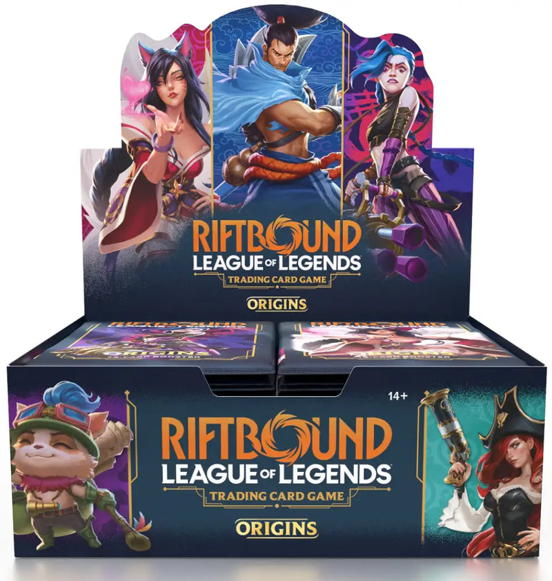 Riftbound League of Legends TCG Origins Booster Box - Riftbound: League of Legends Sealed