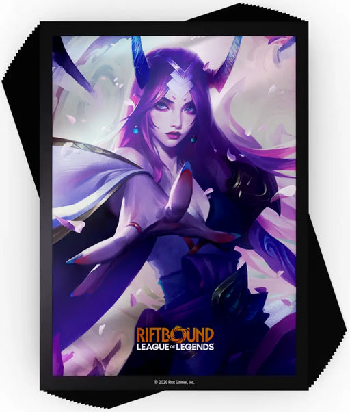 Riftbound League of Legends TCG Spiritforged Art Sleeves - Spirit Blossom Irelia 100ct - Riftbound: League of Legends