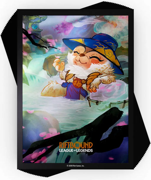 Riftbound League of Legends TCG Spiritforged Art Sleeves - Spirit Blossom Teemo - Riftbound: League of Legends Sealed