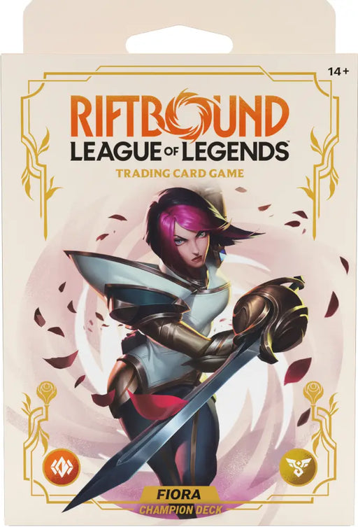 Riftbound League of Legends TCG Spiritforged Champion Deck Fiora - Riftbound: League of Legends Sealed