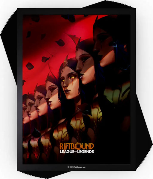 Riftbound League of Legends TCG Unleashed Art Sleeves 100ct - Leblanc - Riftbound: League of Legends Sealed
