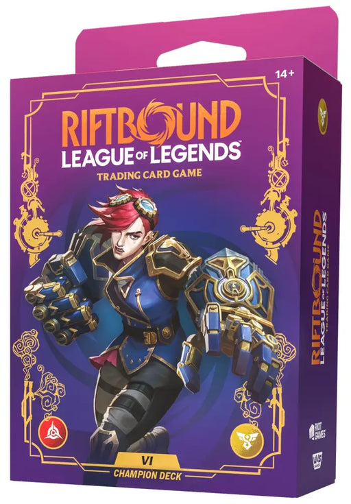 Riftbound League of Legends TCG Unleashed Champion Deck Vi - Riftbound: League of Legends Sealed