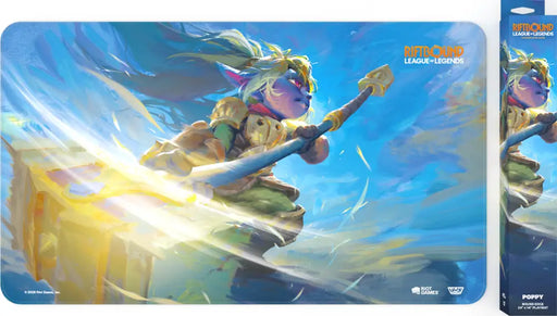 Riftbound League of Legends TCG Unleashed Playmat - Poppy - Riftbound: League of Legends Sealed