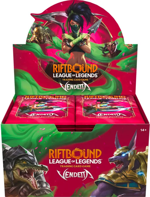 Riftbound League of Legends Vendetta Booster Display (EN) (2026-07-24) - Riftbound: League of Legends Sealed
