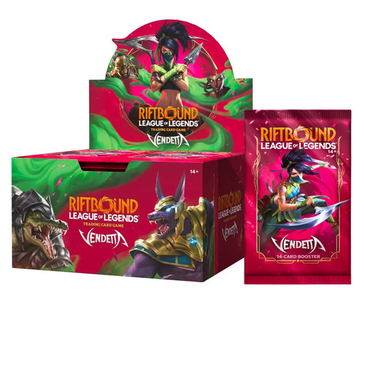 Riftbound League of Legends Vendetta Booster Display (EN) (2026-07-24) - Riftbound: League of Legends Sealed