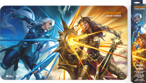 Riftbound League of Legends Vendetta Playmat - Diana vs Leona - Riftbound: League of Legends Sealed