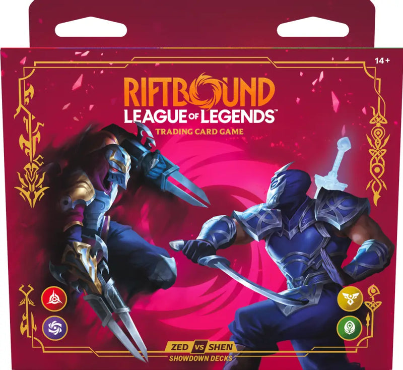 Riftbound League of Legends Vendetta Zed vs Shen Showdown Deck (EN) (2026-07-24) - Riftbound: League of Legends Sealed