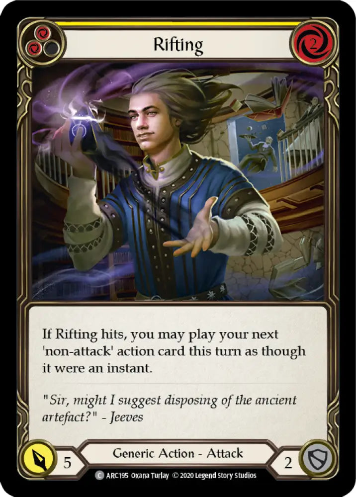 Rifting (Yellow) [Arcane Rising Unlimited] Unlimited Normal - Flesh And Blood Single
