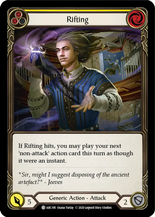 Rifting (Yellow) [Arcane Rising Unlimited] Unlimited Normal - Flesh And Blood Single
