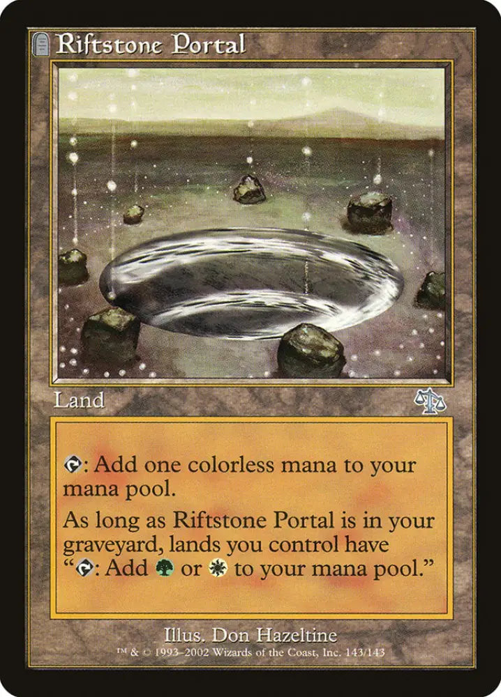 Riftstone Portal [Judgment] - MTG Single