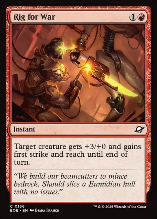 Rig for War (156) [Edge of Eternities]