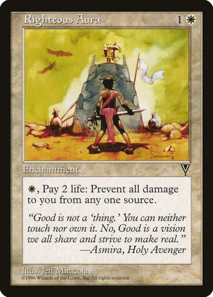 Righteous Aura [Visions] - MTG Single