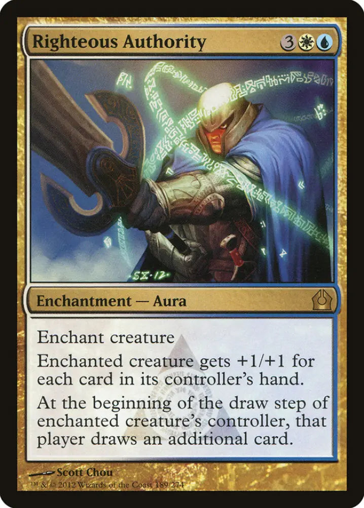 Righteous Authority [Return to Ravnica] - MTG Single