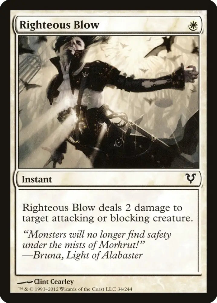 Righteous Blow [Avacyn Restored] - MTG Single