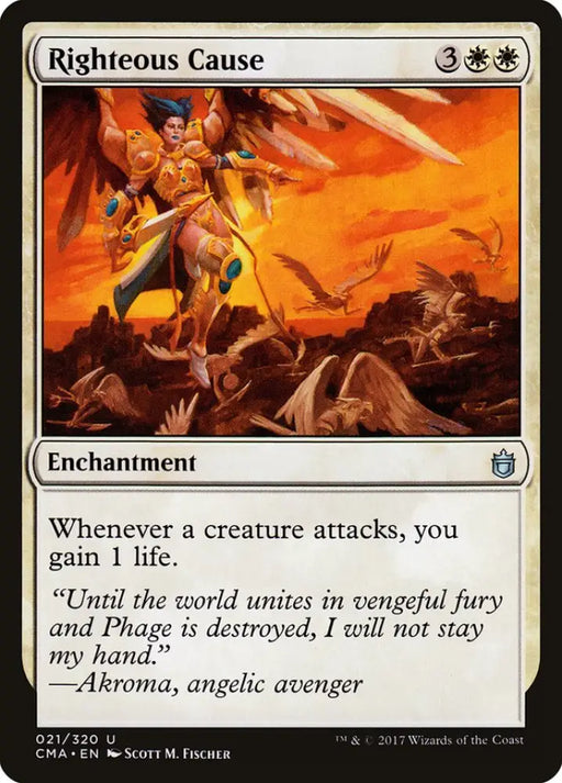 Righteous Cause [Commander Anthology] - MTG Single