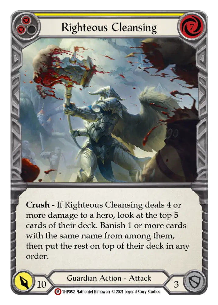 Righteous Cleansing [1HP052] (History Pack 1) - Flesh And Blood Single