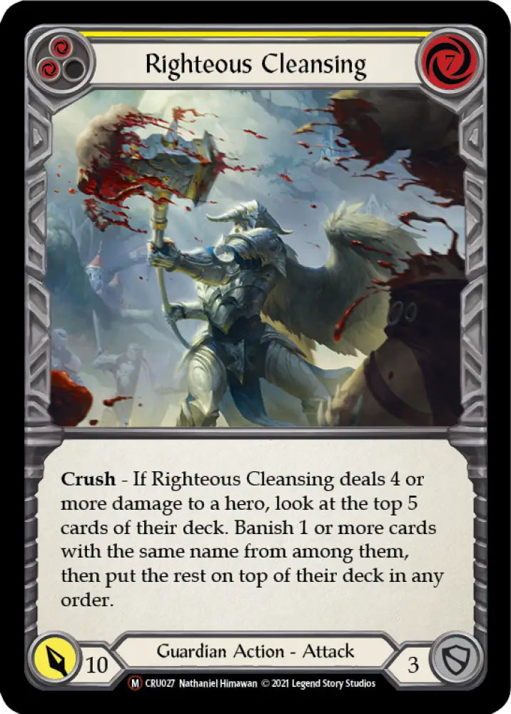 Righteous Cleansing [Crucible of War Unlimited] Unlimited Normal - Flesh And Blood Single