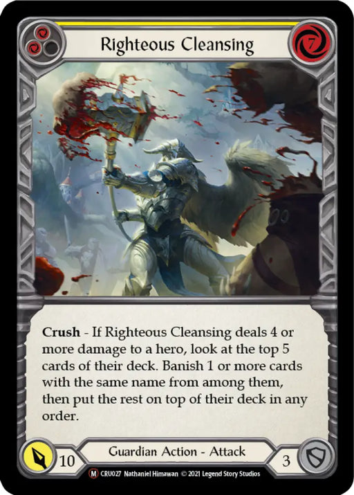 Righteous Cleansing [Crucible of War Unlimited] Unlimited Normal - Flesh And Blood Single