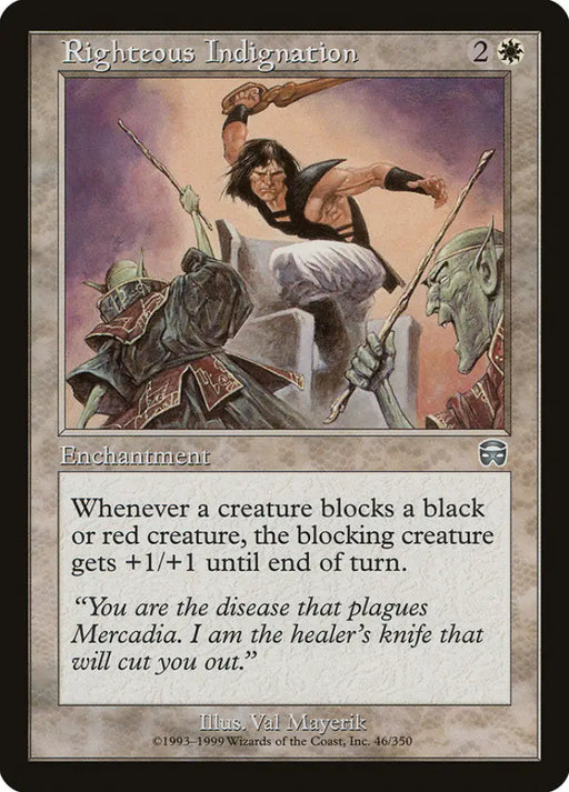 Righteous Indignation [Mercadian Masques] - MTG Single