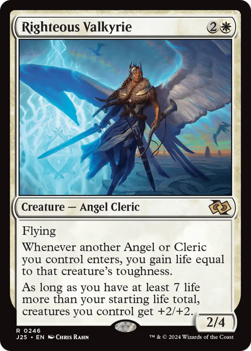 Righteous Valkyrie [Foundations Jumpstart] - MTG Single