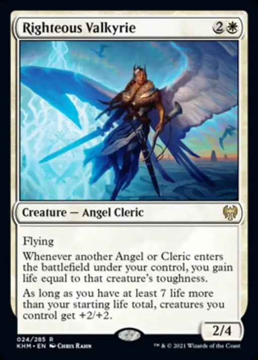 Righteous Valkyrie [Kaldheim] - MTG Single