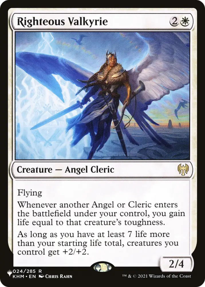Righteous Valkyrie [Secret Lair: Angels] - MTG Single