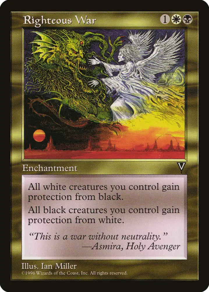 Righteous War [Visions] - MTG Single