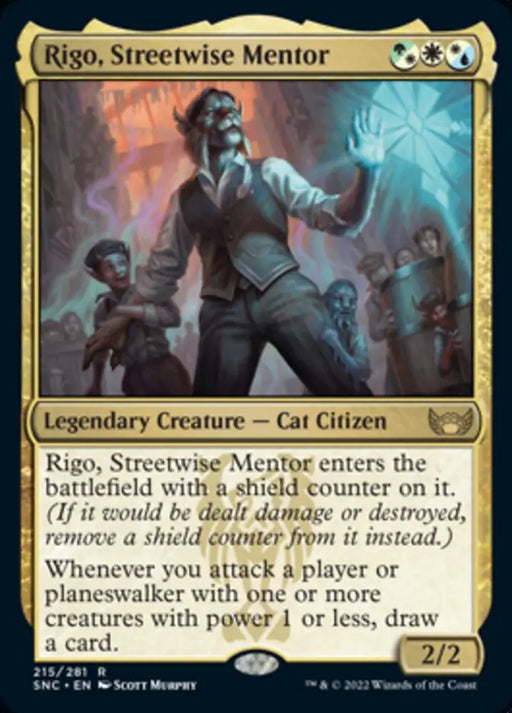 Rigo Streetwise Mentor [Streets of New Capenna] - MTG Single