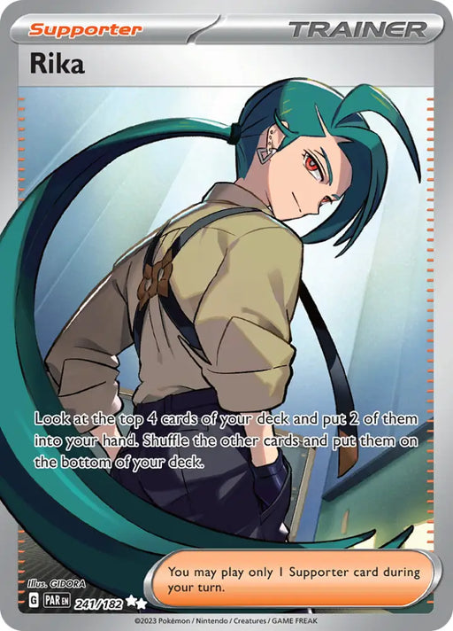 Rika (241/182) [Scarlet & Violet: Paradox Rift] - Pokemon Single