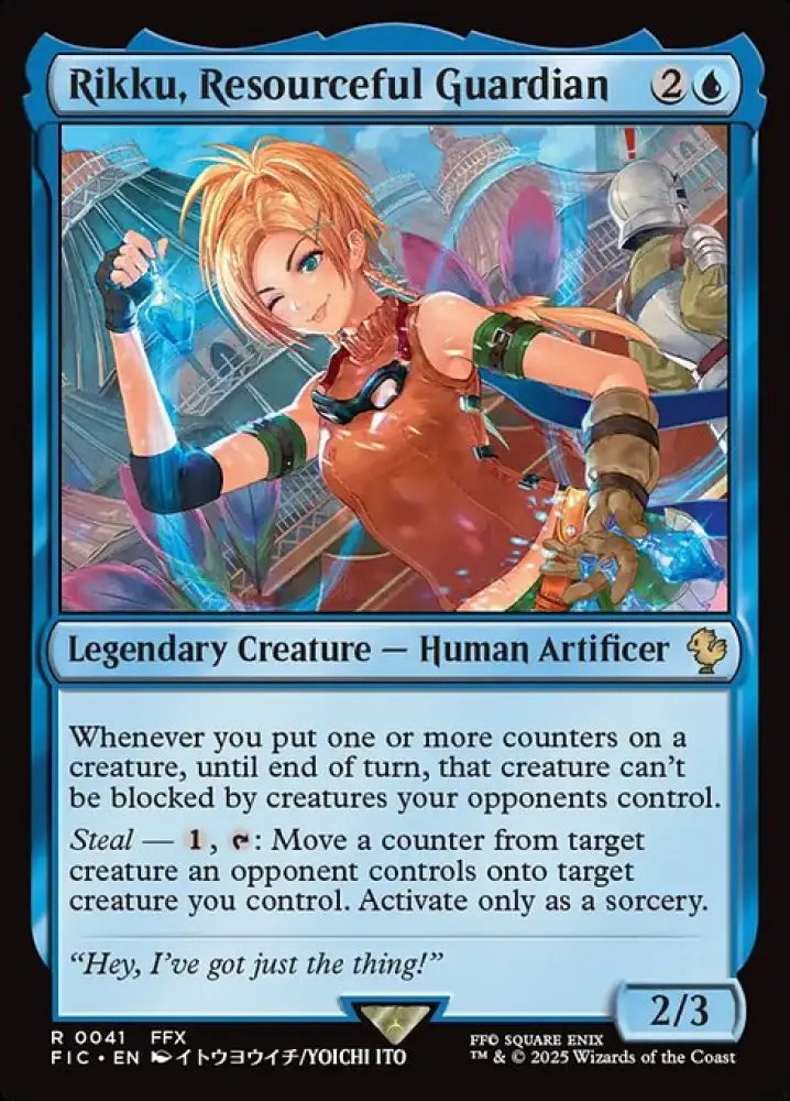 Rikku, Resourceful Guardian (41) [Final Fantasy Commander]