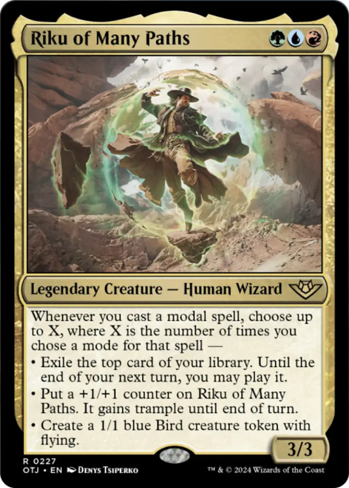 Riku of Many Paths [Outlaws of Thunder Junction] - MTG Single