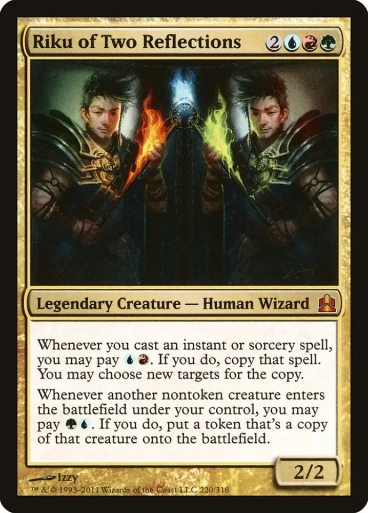 Riku of Two Reflections [Commander 2011] - MTG Single