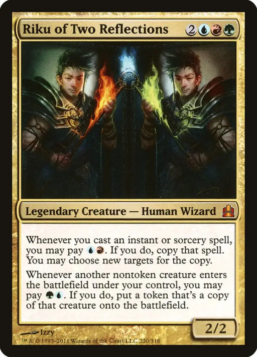 Riku of Two Reflections [Commander 2011] - MTG Single