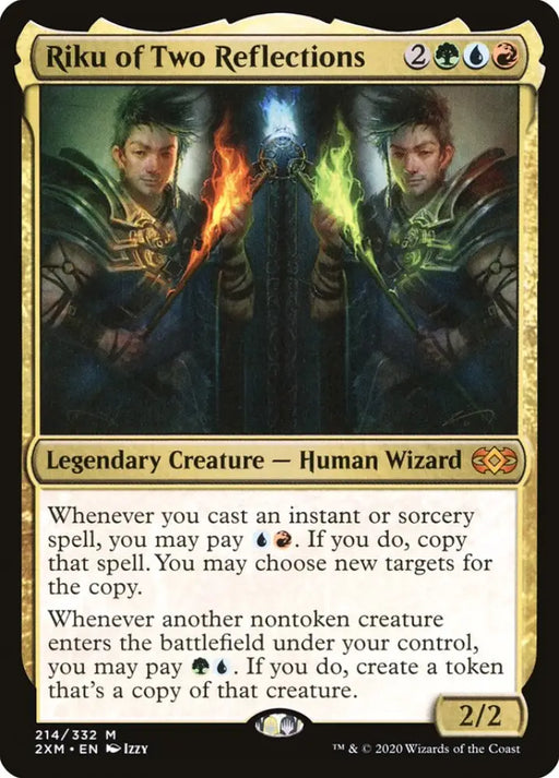Riku of Two Reflections [Double Masters] - MTG Single