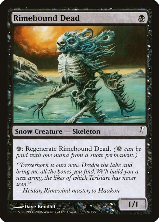 Rimebound Dead [Coldsnap] - MTG Single
