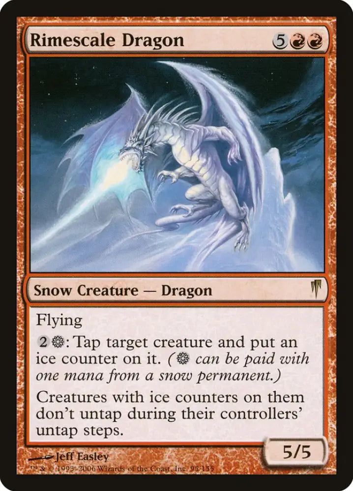 Rimescale Dragon [Coldsnap] - MTG Single