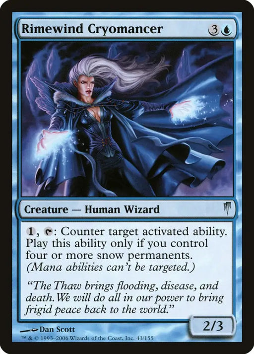 Rimewind Cryomancer [Coldsnap] - MTG Single
