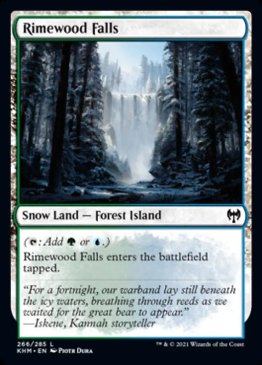 Rimewood Falls [Kaldheim] - MTG Single
