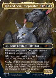 Rin and Seri Inseparable (1508) // Rin and Seri Inseparable [Secret Lair Commander Deck: Raining Cats and Dogs] - MTG