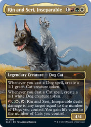 Rin and Seri Inseparable (1508) // Rin and Seri Inseparable [Secret Lair Commander Deck: Raining Cats and Dogs] - MTG
