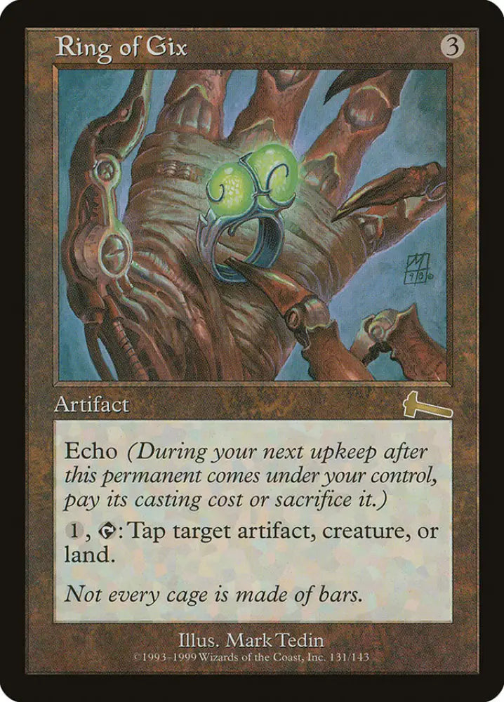 Ring of Gix [Urza’s Legacy] - MTG Single